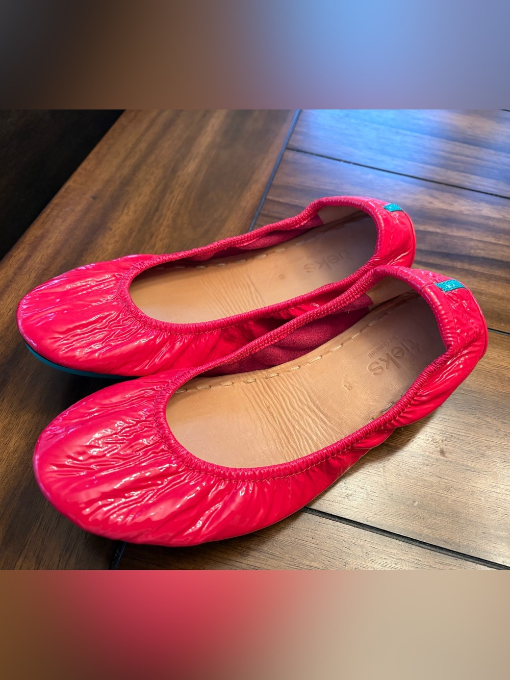 Tieks by Gavrieli Women’s Razzleberry Foldable Ballet Flats - Picture 13 of 16
